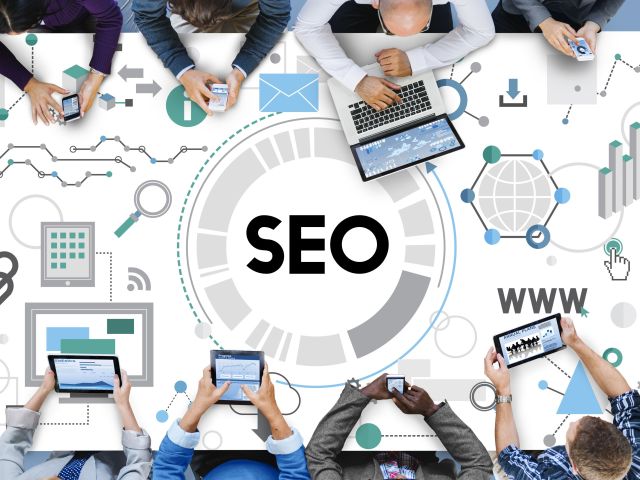 Searching Engine Optimizing SEO Browsing Concept